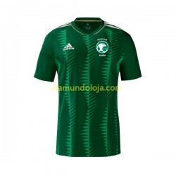Camisola Arábia Saudita Homem Equipamento Primeiro 2023 Manga Curta